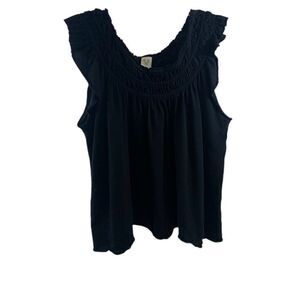 We The Free Black Coconut Tee Size M